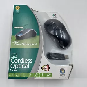 Logitech LX7 Cordless Wireless 5 Button Optical Mouse New in the Box - Picture 1 of 4