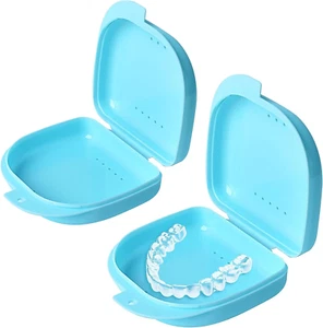 Y-Kelin Retainer Box Retainer Container (Light Blue+Light Blue) - Picture 1 of 12