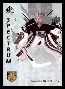 2016-17 SP Authentic Spectrum FX #S13 Jonathan Quick - Picture 1 of 2