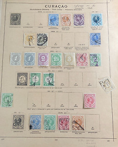Niederländische Kolonien Briefmarken Sammlung, GUT, Dutch colonies collection