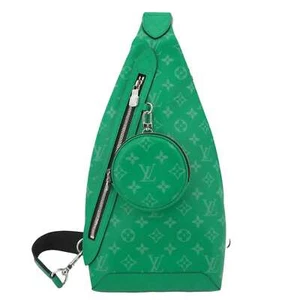 LOUIS VUITTON Duo Taigarama Slingbag Cactus Green - Picture 1 of 16