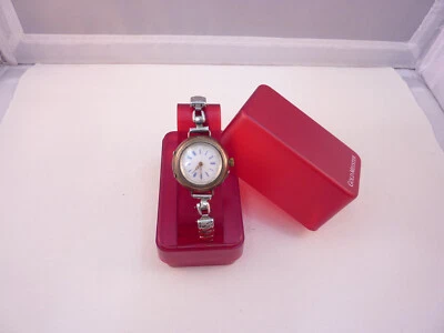 Damen Taschenuhr Remontoir 10 Rubis Echt Silber 800 antik Handaufzug mechanisch - Bild 1 von 4