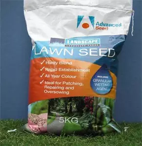All Seasons Kikuyu & Rye Lawn / Grass Seed Blend Turf Grass Seed 1 kg -10kg - Picture 1 of 1