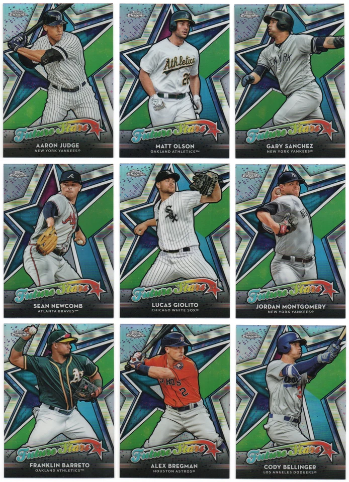 2018 Topps Chrome Future Stars Refractors Pick Any Complete Your Set - Image 1 of 1