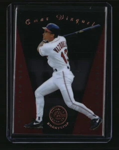 1997 Pinnacle Certified #38 Omar Vizquel Certified Red - Picture 1 of 2