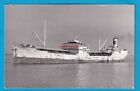 Original Postcard Size Real Photo Norway Oil Tanker GYLFE