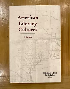 American Literary Cultures: A Reader by Elizabeth J. Dell (English) Paperback Bo - Picture 1 of 2
