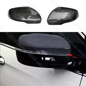Fit for Ford Edge 2pc Carbon Fiber Color Rear View Side Mirror Cover - Picture 1 of 12