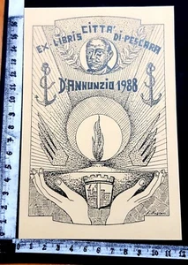 EXLIBRIS 122 " BAGNACAVALLO RAVENNA / ITALIA " - * FERRUCCIO BAGNARI * - P ! - Foto 1 di 1