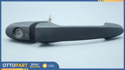 Manija de puerta exterior delantera izquierda del lado del conductor Saturn Sky 2007-2010 negra OEM Foto 1 de 4