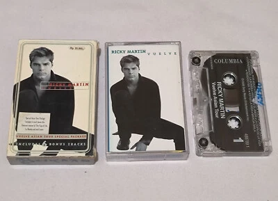 Ricky Martin - Vuelve asian tour SPECIAL EDITION 1998 original indonesia tapes - Image 1 of 4