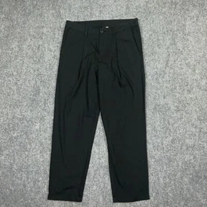 Kut From The Kloth Pants Womens Size 4 Black Pleated LightweightCasual Business - Picture 1 of 11
