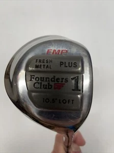 Founders Club Fresh Metal Driver - 1 - Steel Shaft 10.5 Degree Loft RH 40” - Picture 1 of 8