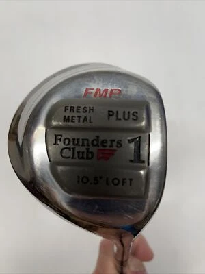 Founders Club Fresh Metal Driver  - 1 - Steel Shaft 10.5 Degree Loft RH 40” - Image 1 of 4