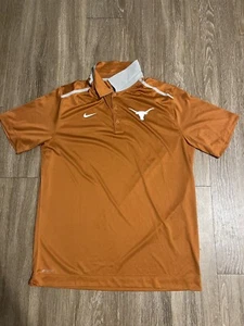 Texas Longhorns NCAA Nike Dri Fit Collared Shirt - Picture 1 of 3
