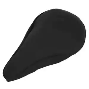 ETC Essentials Gel Bike Seat Saddle Cover Cushion Padded - Black - Picture 1 of 2