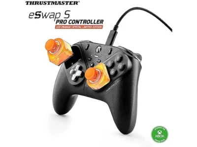 Thrustmaster eSwap S Crystal Orange Wired Controller for Xbox, PC - Image 1 of 4