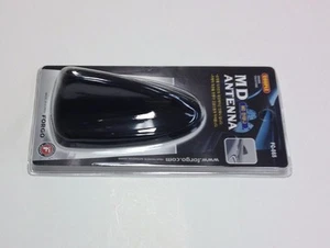 BMW TYPE BLACK SHARK FIN ROOF TRUNK MOUNT GPS  AERIAL DUMMY ANTENNA ANT-FC665BK - Picture 1 of 3