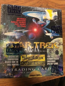 Skybox Star Trek Master Series 1 Trading Cards  (Factory Sealed Box of 36 packs) - Picture 1 of 4
