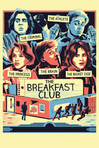 Affiche murale salle des petits déjeuners club comédie dramatique pour adolescents film art - AFFICHE 20x30