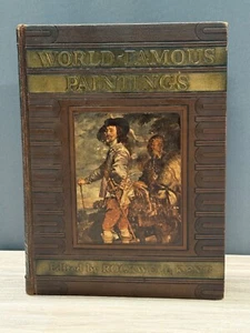 Vintage Book World Famous Paintings By Rockwell Kent 1939 Art 100 Color Plates - Picture 1 of 15