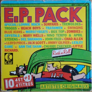 Various "E.P. Pack" 10 Singles 1978 France-Press, K-Tel – BEP 17800/17810 Rock - Bild 1 von 3