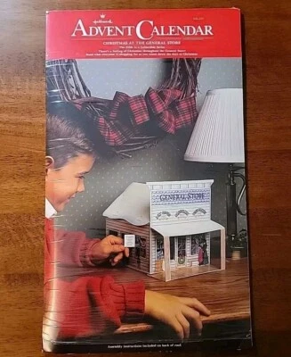 Vtg Hallmark Christmas At The General Store Advent Calendar Fifth in Series NEW - Image 1 of 2