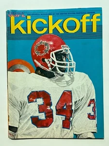 1983 USFL Kickoff Magazine ~ Player Profile Herchel Walker ~ Vol. 1 No. 4 - Picture 1 of 17
