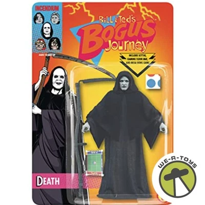 Figura de acción Bill & Ted's Bogus Journey Death Grim Reaper 6" Brilla en la oscuridad Foto 1 de 4