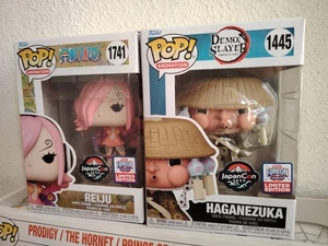 Funko Pop pack JapanCon 2024 One Piece Demon Slayer Reiju Haganezuka - Imagen 1 de 3
