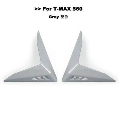 Für TMAX560 Motorrad Bein Verkleidung Windabweiser Seite Spoiler Yamaha Grau - Bild 1 von 4
