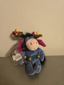 Disney Store Winnie Puuh Kollektion Rentier Eeyore Plüschtier Neu mit Etikett Vintage - Bild 1 von 4