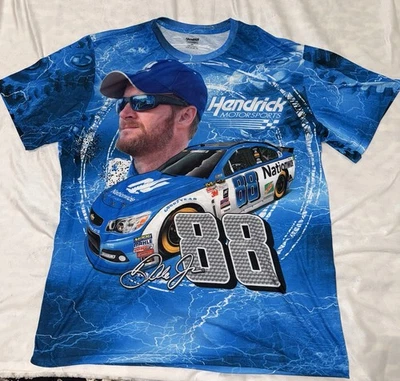 Dale Jr. 88 Hendrick Motorsports Mens 3XL Nascar  100% Polyester Lightweight New Foto 1 de 4
