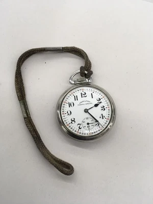 Reloj Bolsillo Hamilton Traffic Especial Funciona 17 Joyas Foto 1 de 4
