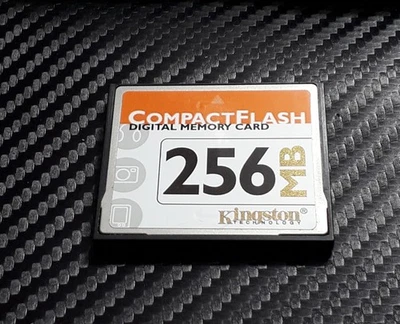 Compact Flash 256MB CF Type-I Memory Card for Digital Cameras CF/256 - Image 1 of 2