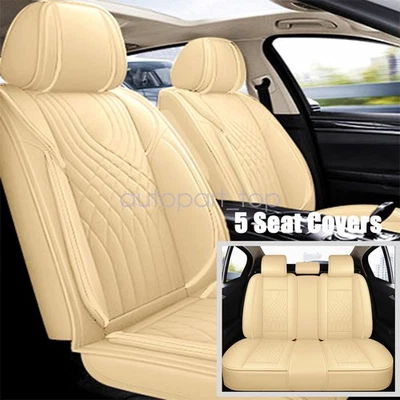 Juego completo de fundas de asiento de coche de cuero para Lexus GS300 GS350 alfombrilla de cojín delantera y trasera Foto 1 de 4