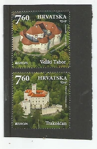 Kroatien Europa 2017 Burgen und Schlösser postfrisch - Bild 1 von 1