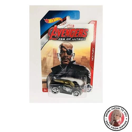 Nuovo Hot Wheels Age Avengers of Ultron 1/8 Nick Fury Ultra Rage - Immagine 1 di 1