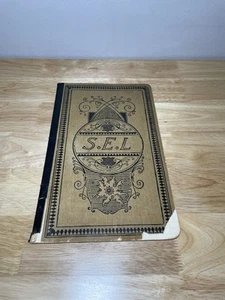 Vintage Accounting Business Ledger / Journal Accountant's Log Book S.E.L! - Picture 1 of 14