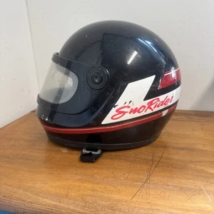 VINTAGE YAMAHA SNO FORCE FULLFACE HELMET WITH VISOR - Picture 1 of 11