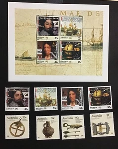 Australia 1985 XF MNH SC # 949-952a, Sc#963-966, (W36) - Picture 1 of 2