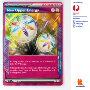 Neo Upper Energy 162/162 ACE SPEC Rare | Temporal Forces | NM+ | Pokemon TCG - Picture 1 of 2