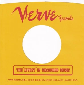 Verve BigBoppa Reproduction Company Record Sleeves (10 Pack) - Bild 1 von 2
