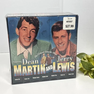 The Colgate Comedy Hour Dean Martin and Jerry Lewis 7 VHS Video Box Set SEALED - Image 1 of 4