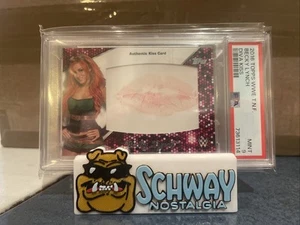 2016 Topps WWE Then Now Forever Becky Lynch Divas Kiss Lipstick 69/99 PSA 9 MINT - Picture 1 of 2