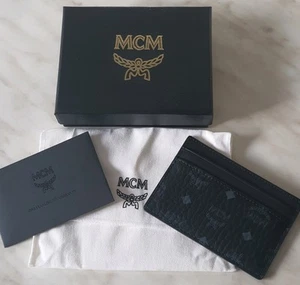 Mcm Kartenetui Schwarz - Bild 1 von 3