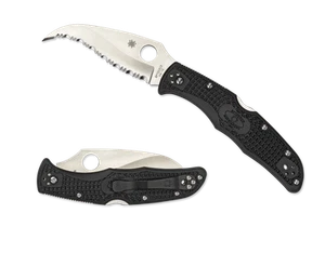 Spyderco Knives Matriarch 2 Lockback Black FRN VG10 Stainless C12SBK2 SpyderEdge - Picture 1 of 4