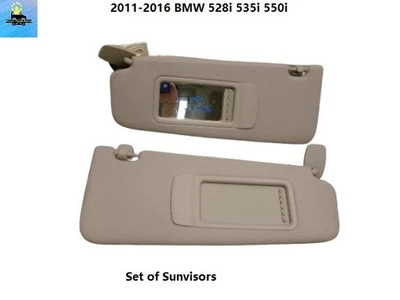 51167248862 51167248861 11 a 16 BMW 528i 535i Juego Parasoles Derecha Parasoles Foto 1 de 4