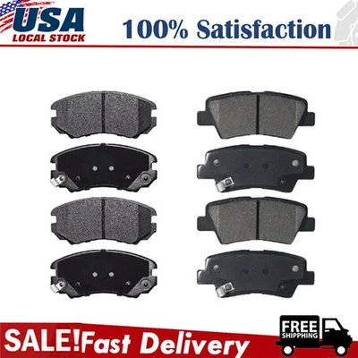 Almohadillas cerámicas delanteras y traseras para Rio Hyundai Accent 2012 2013 2014 2015 2016 2017 Foto 1 de 4