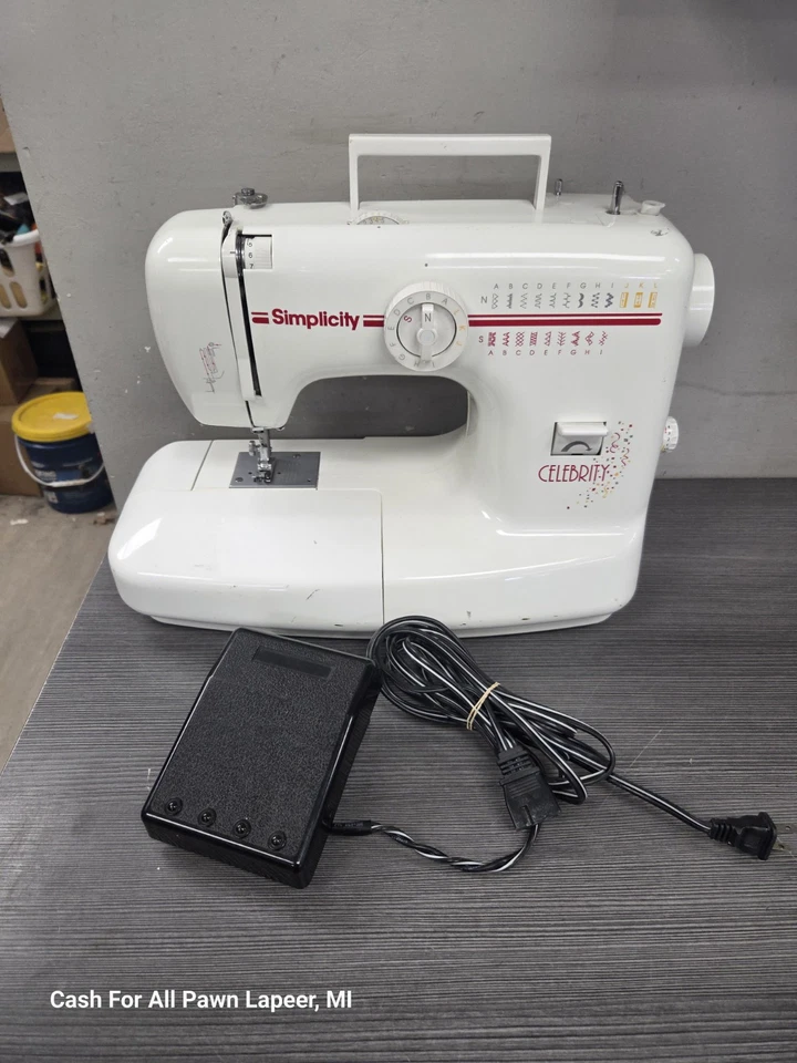 Simplicity Celebrity Model S210 Sewing Machine - Image 1 of 4